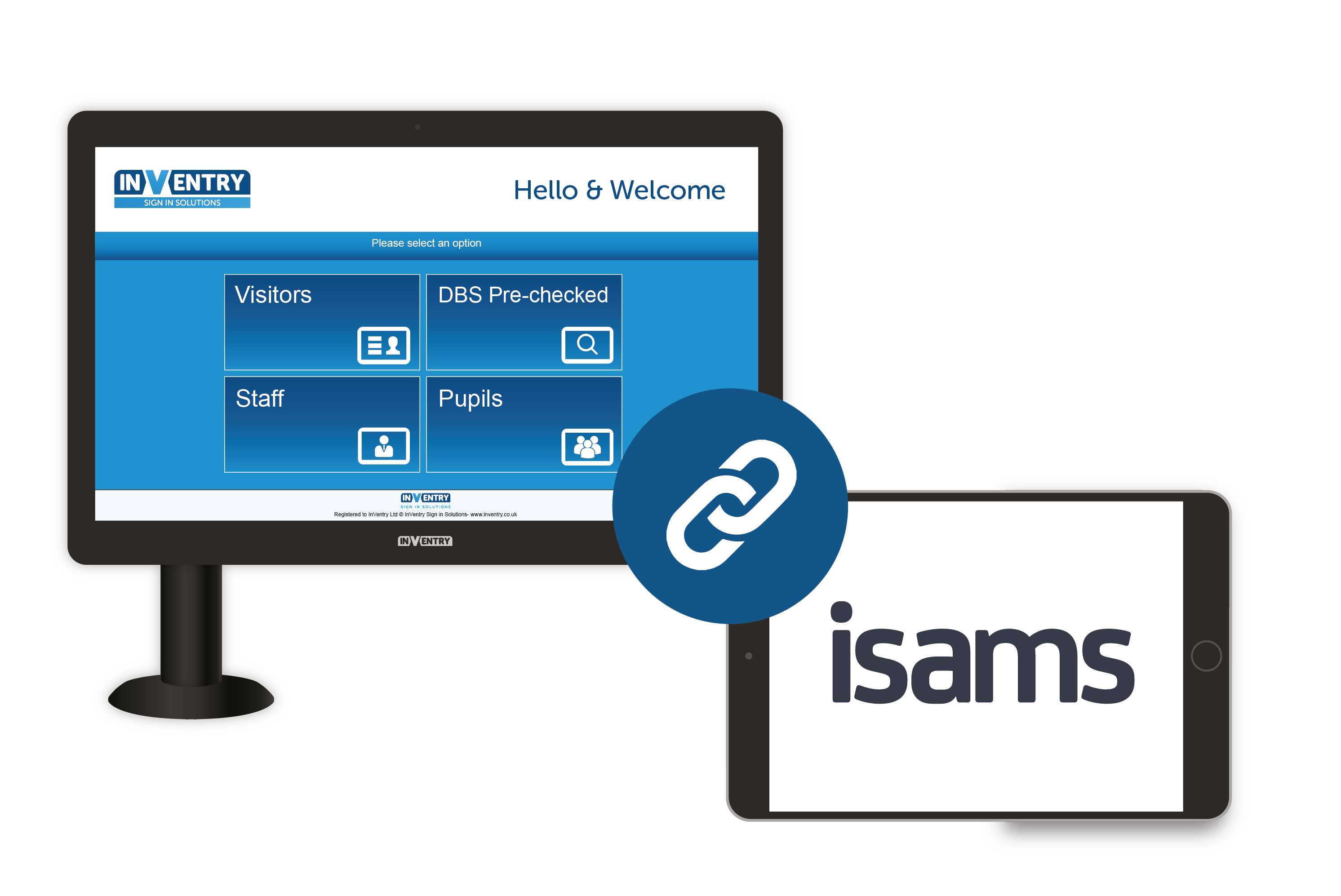 iSAMS MIS integration on tablet device
