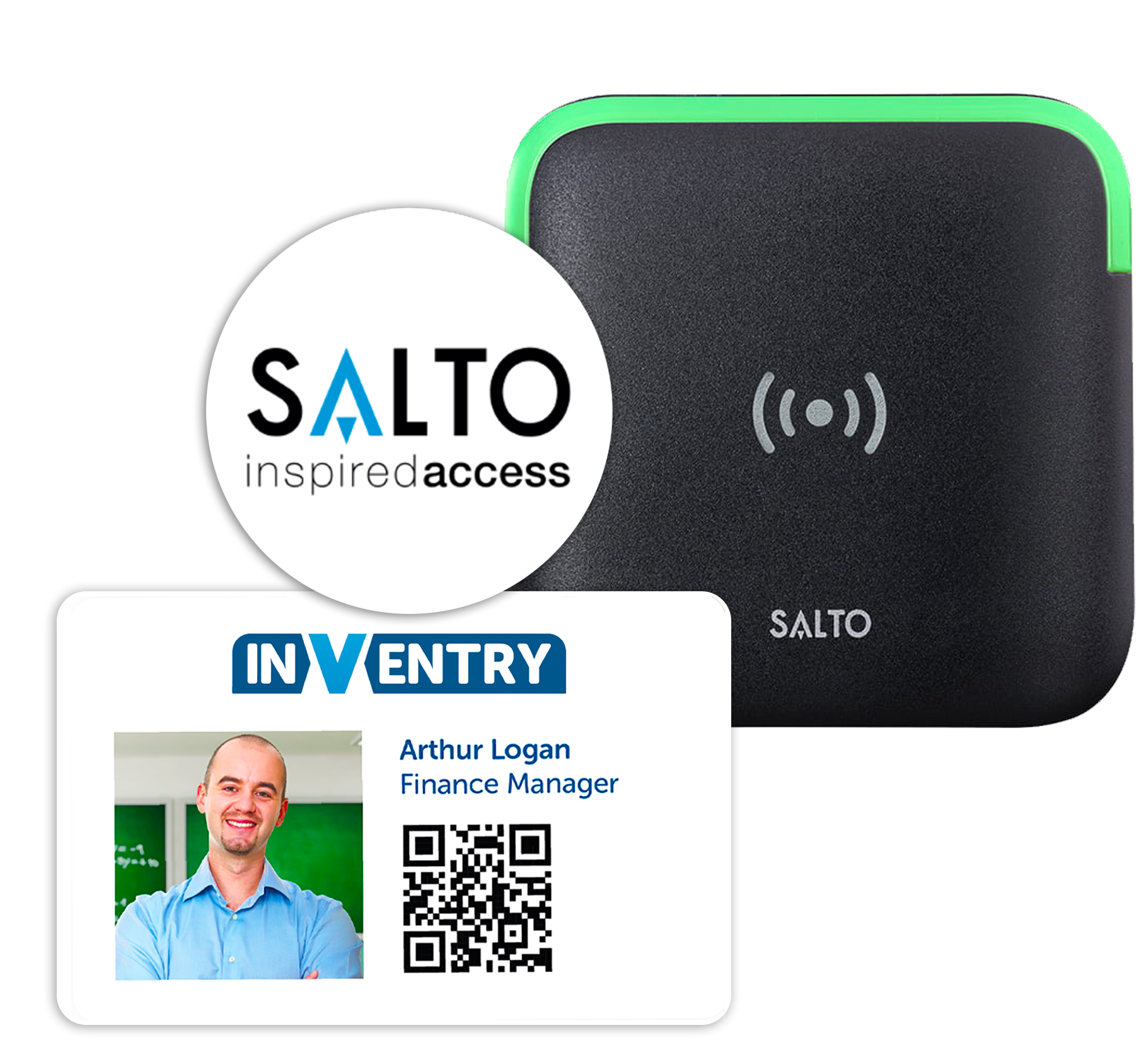 Salto Scanner and ID Card