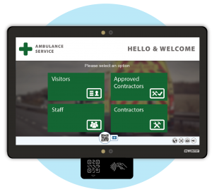 Emergency services InVentry Screen