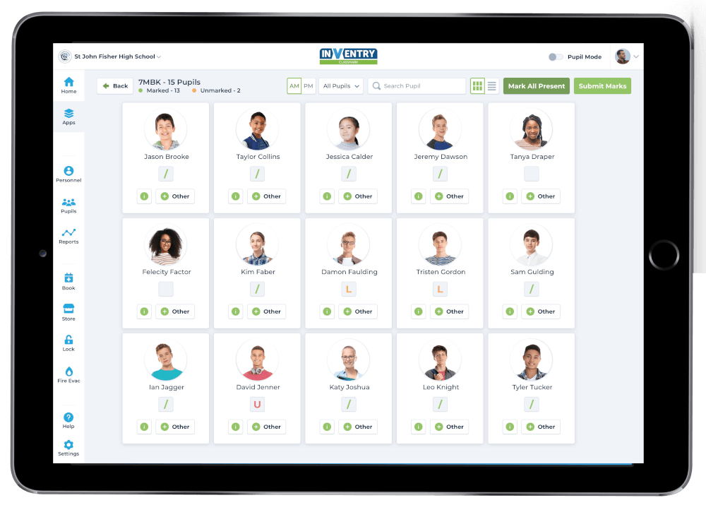 Classmark Ipad