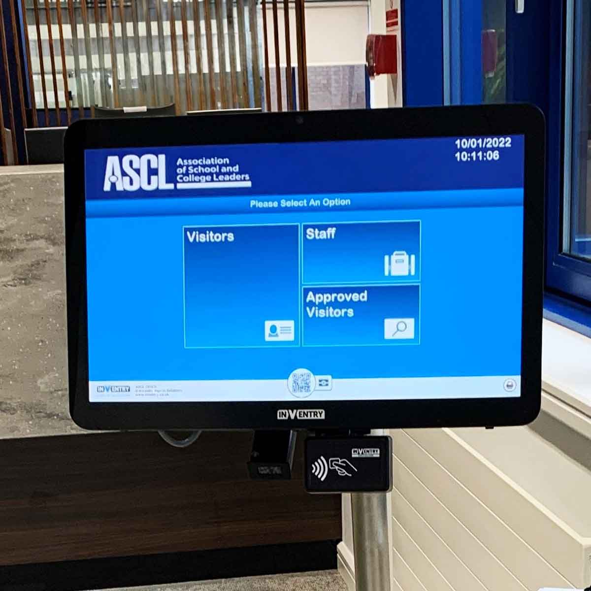 ASCL InVentry Screen