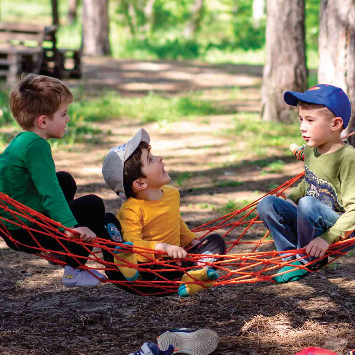 Children at Outdoor Activity Centre