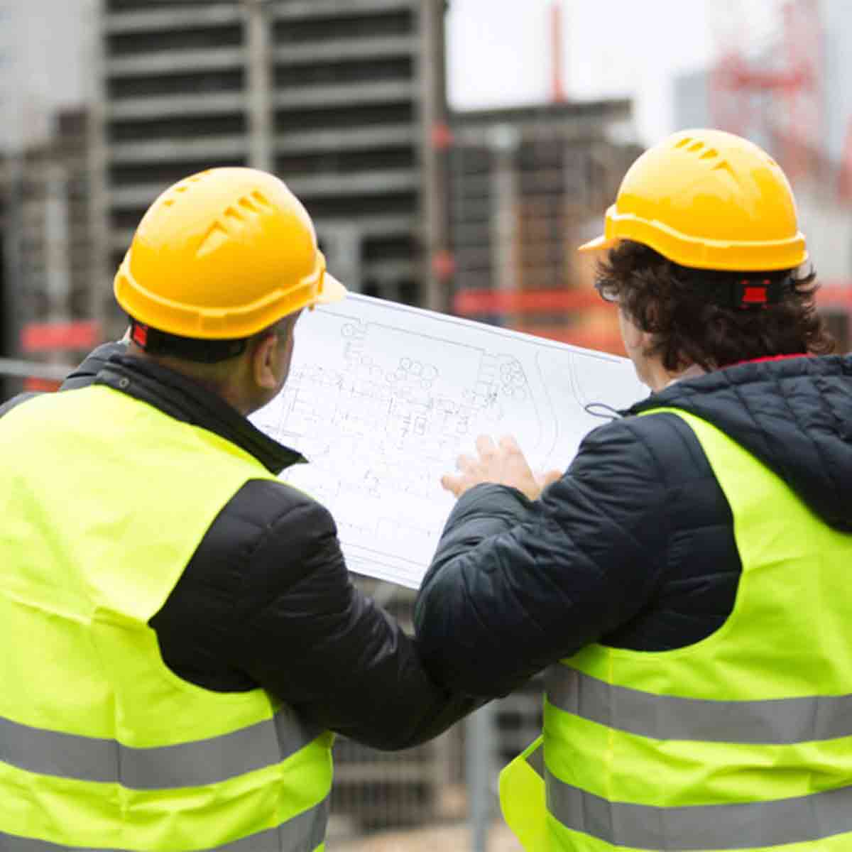 Construction Workers on-site