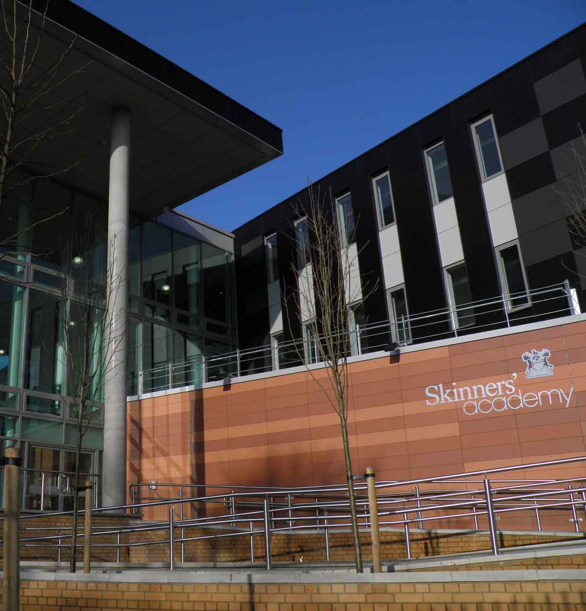 Skinners Academy Building Exterior