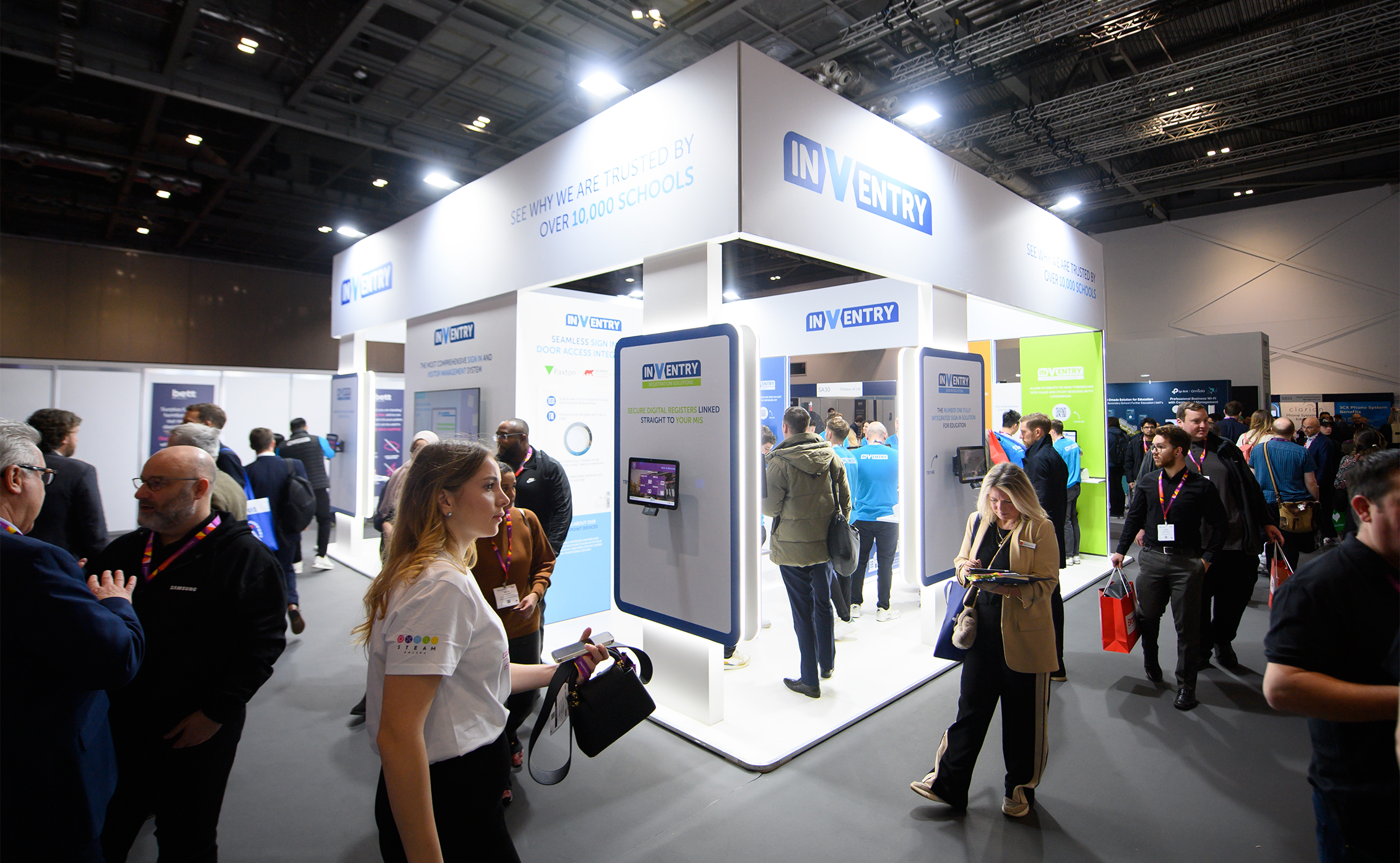 Photo of InVentry's BETT Stand