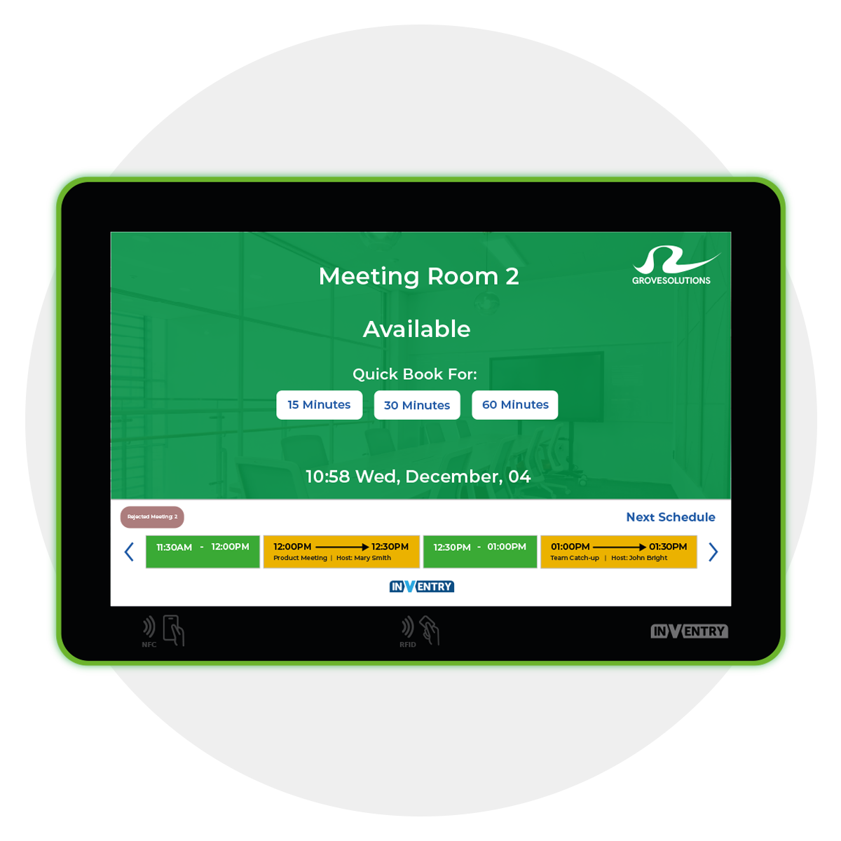 Space Bookings Circle