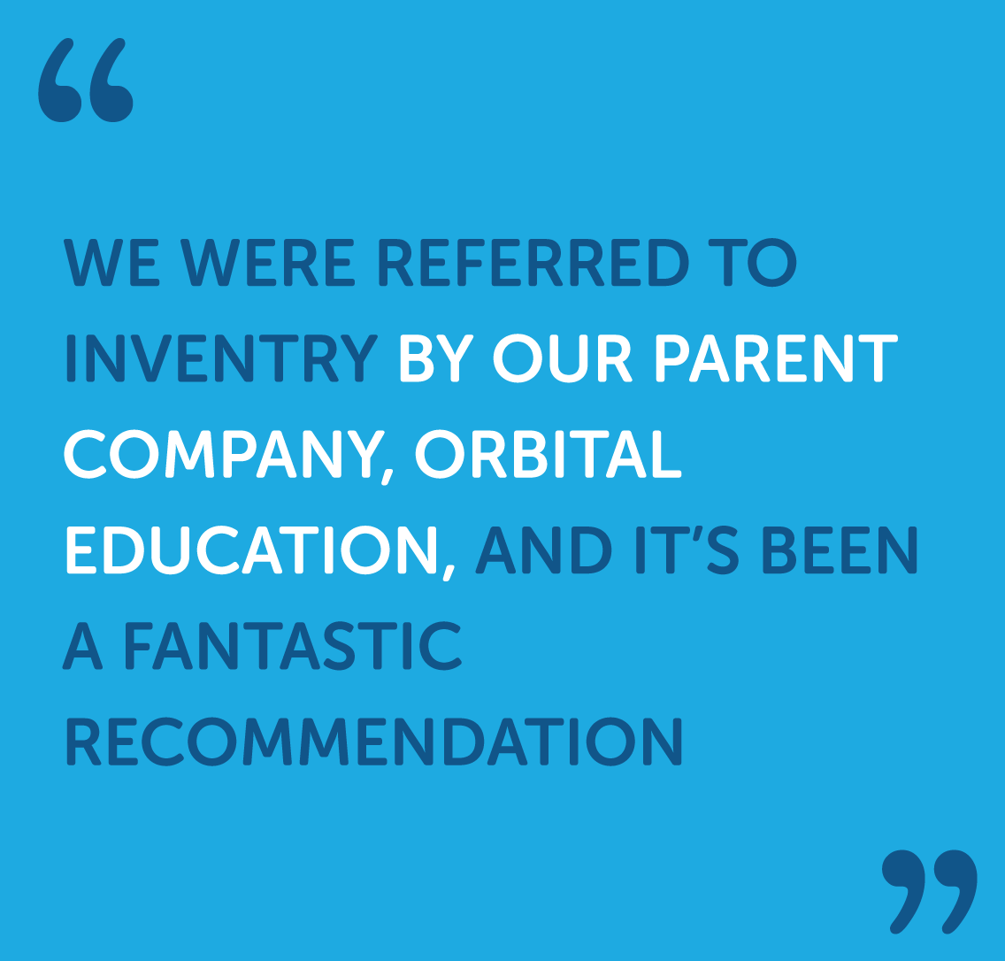 InVentry Case Study ORYX Objectives