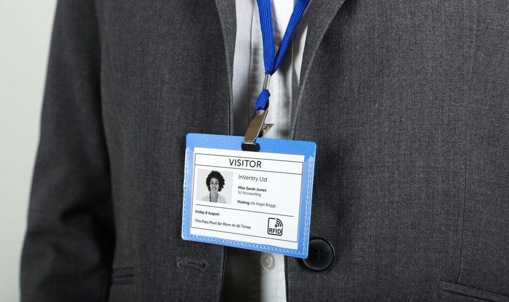RFID Label Rolls | Temporary RFID Access Badge | InVentry