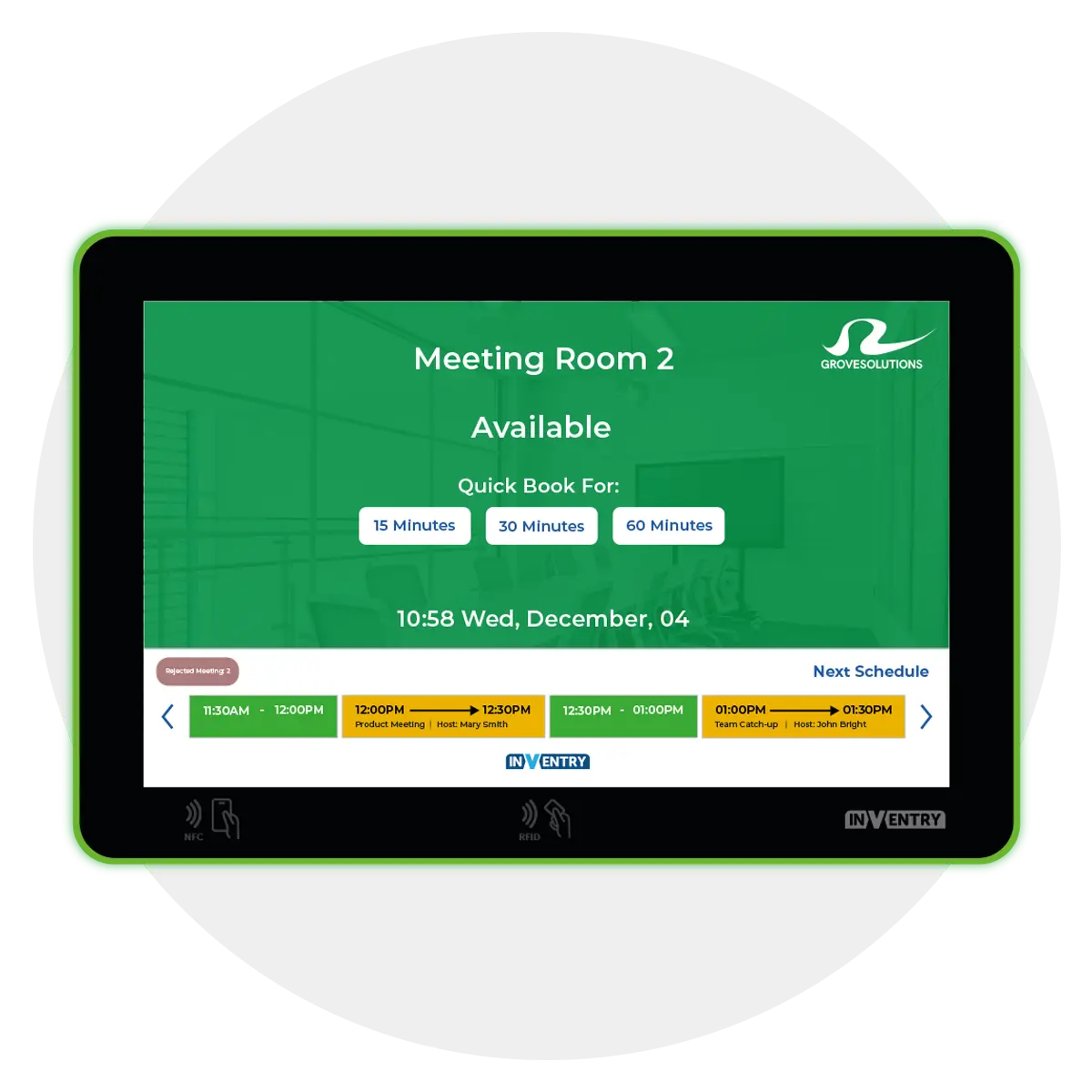 Space Bookings Circle